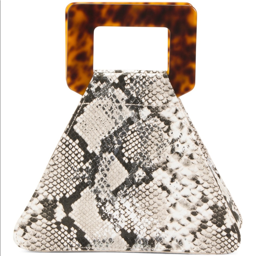 NWT Urban Expressions python tortoise handle bag